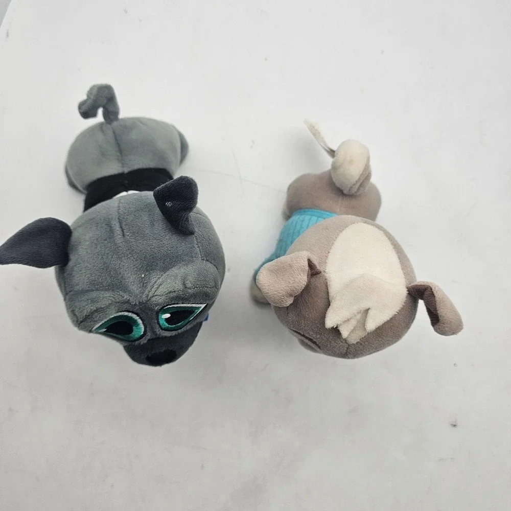 Disney Puppy Dog Pals Dog Plush Stuffed Animal Toys Small Lot 2 Just Play